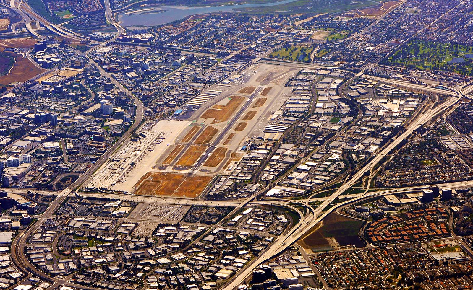 John Wayne Airport under construction