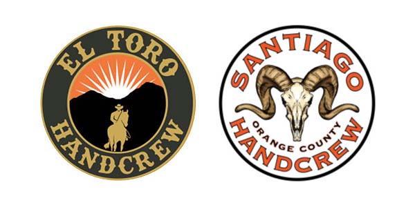 Hand Crew logos El Toro and Santiago Hand Crew logos