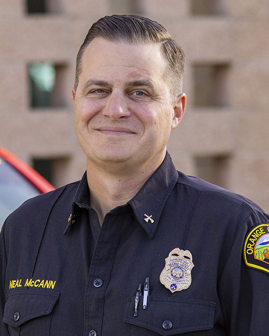 Battalion Chief Neal McCann