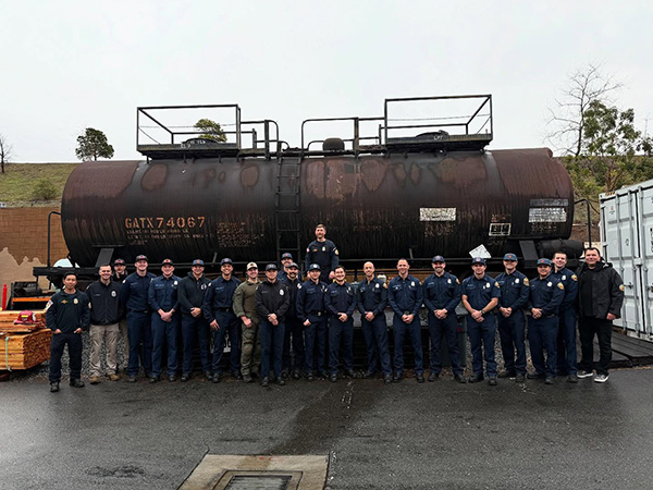 John Wayne Airport Airport Rescue Fire Fighting On Duty Personnel team