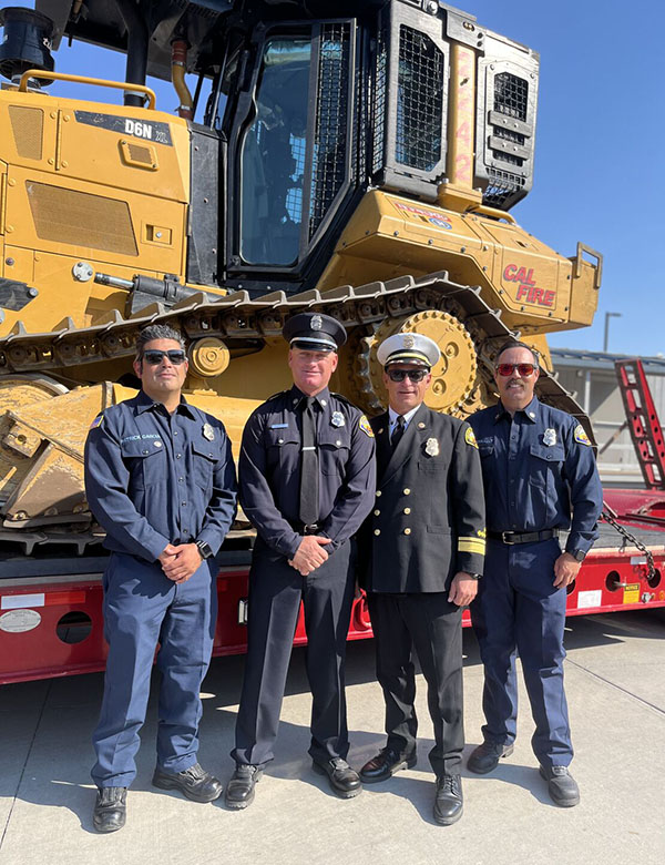 Fire Apparatus Engineer Wil Bernhardt completed the rigorous 12-week Cal Fire Dozer Academy in Ione