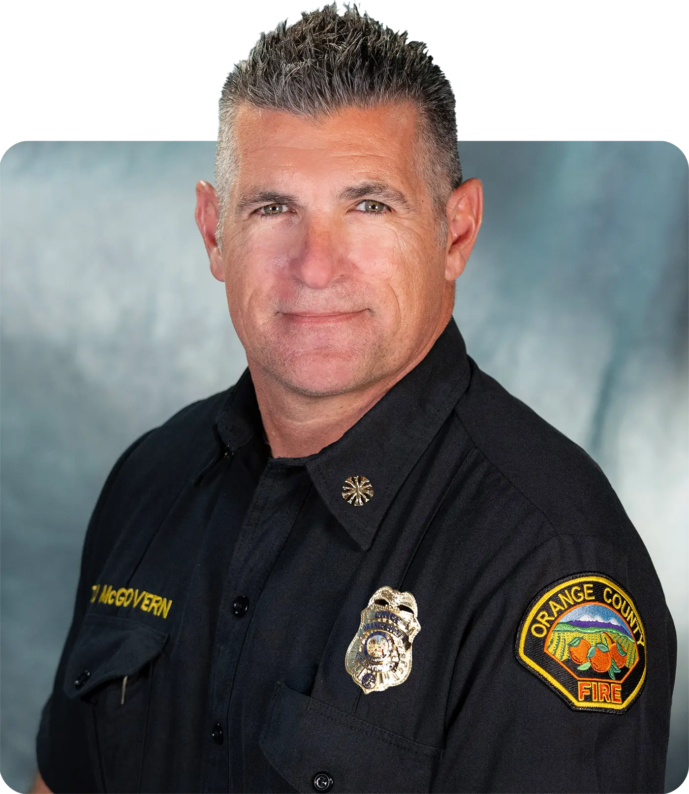 Headshot of Acting Chief TJ McGovern