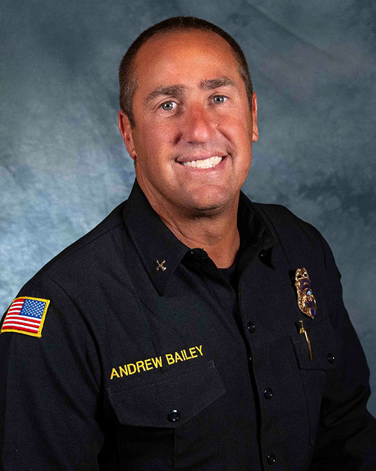 Battalion Chief Andrew Bailey