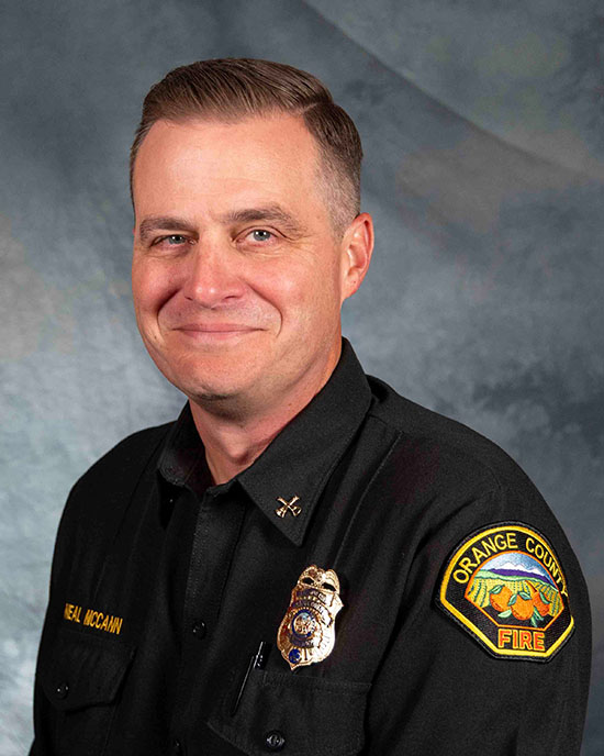 Battalion Chief Neal McCann
