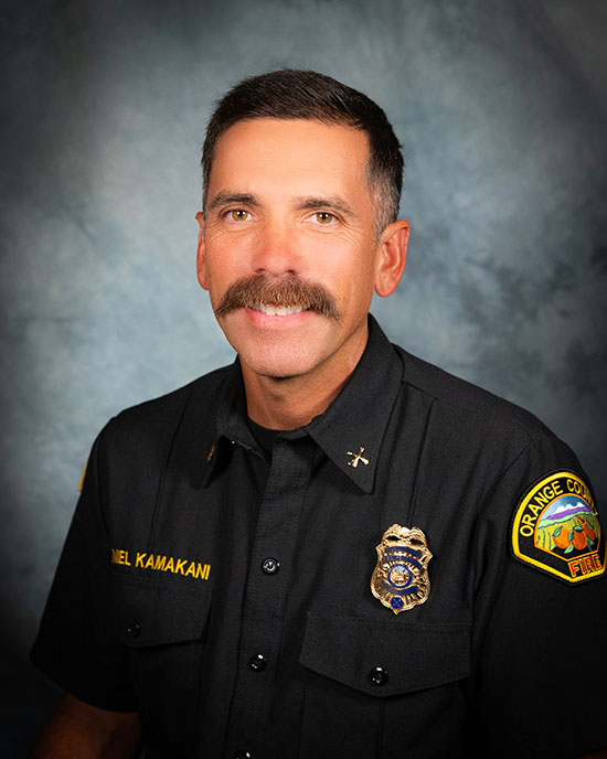 Battalion Chief Danny Kamakani